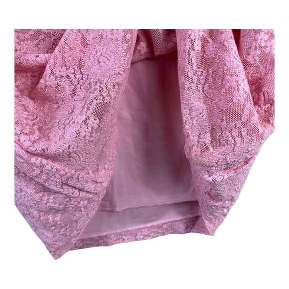 NWT CROFT & BARROW Short Waisted Soft Stretch Sleeveless Pink Shirt Top LARGE - Picture 5 of 8